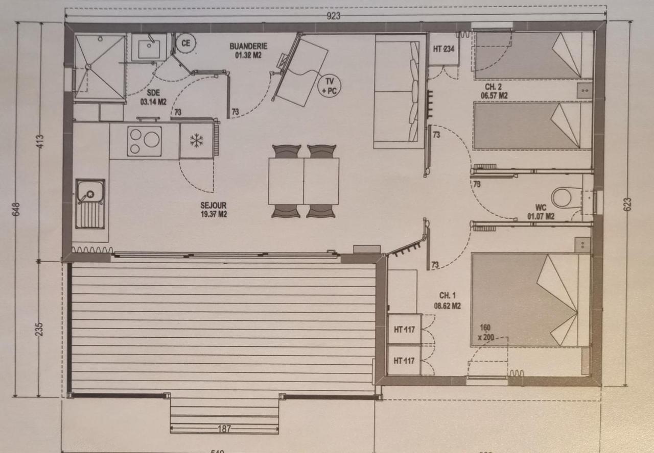 Chalet Etxetxoa, De 1 A 4 Personnes Avec Climatisation, Terrain Prive Et Piscine Hasparren Bagian luar foto