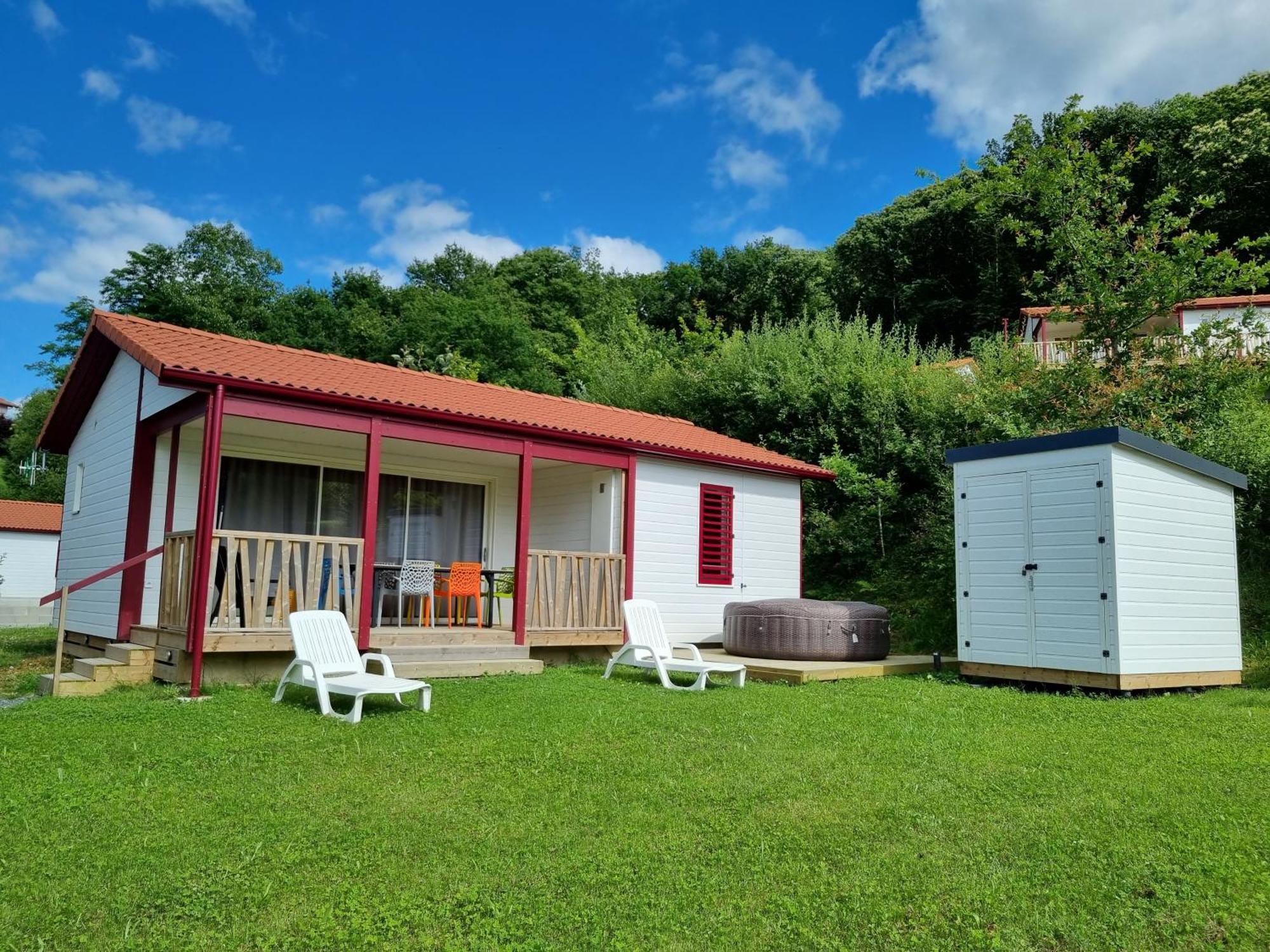 Chalet Etxetxoa, De 1 A 4 Personnes Avec Climatisation, Terrain Prive Et Piscine Hasparren Bagian luar foto
