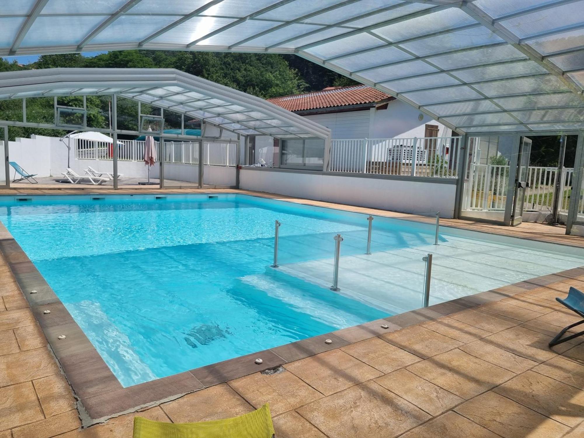 Chalet Etxetxoa, De 1 A 4 Personnes Avec Climatisation, Terrain Prive Et Piscine Hasparren Bagian luar foto